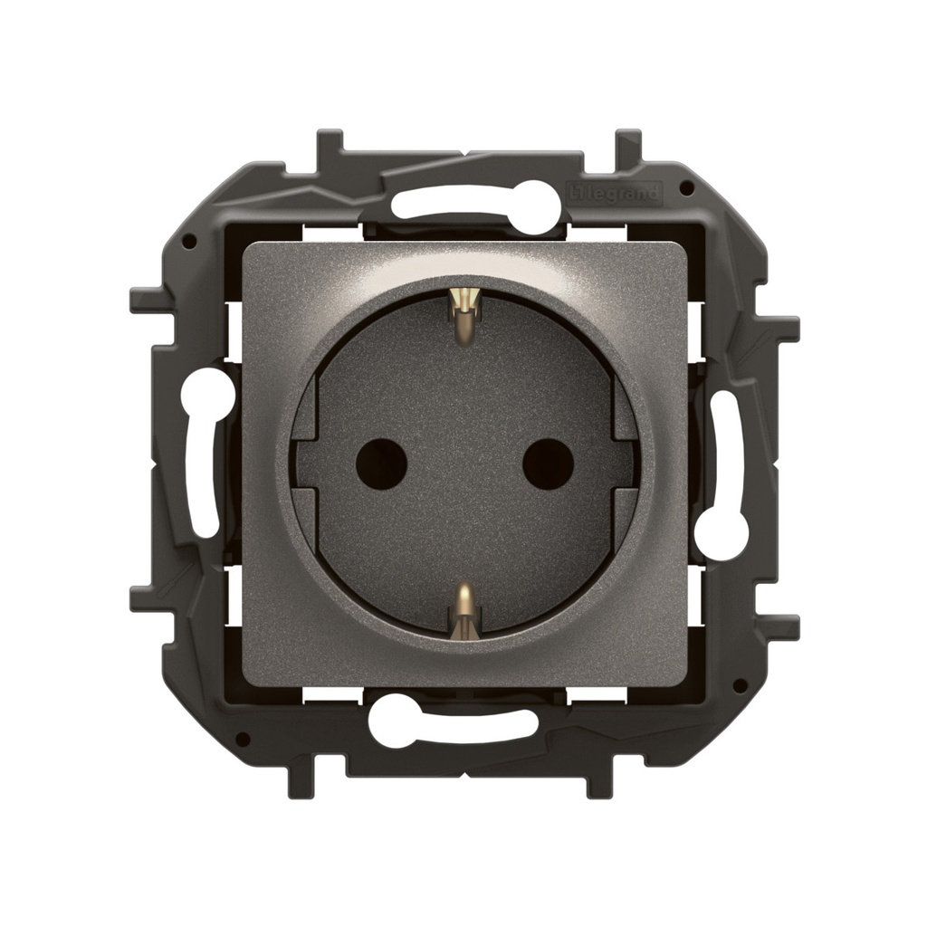 Контакт ШУКО 16A цвят Сив Niloe New Legrand