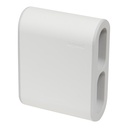 Адаптер за контакт плосък 4х Евро контакт 6A бял NEW Legrand