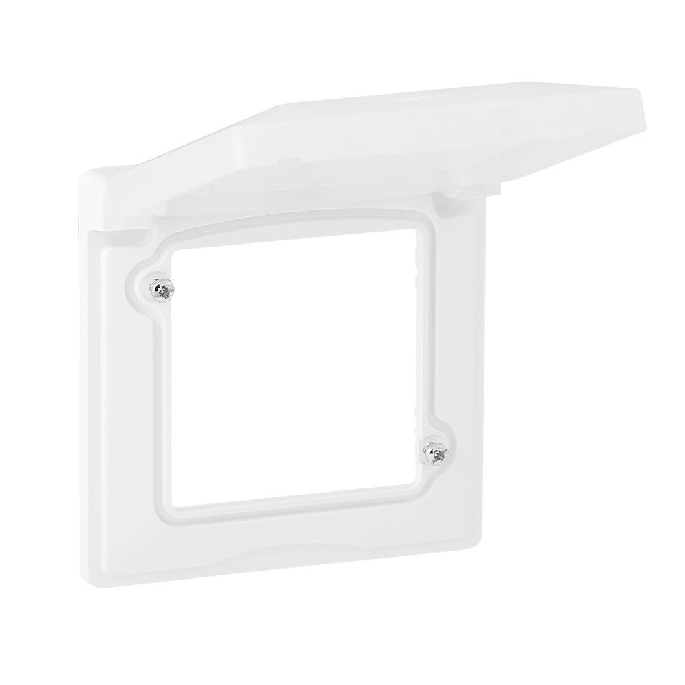Рамка 1х с капаче IP44 UV защита цвят бял Valena Life Legrand