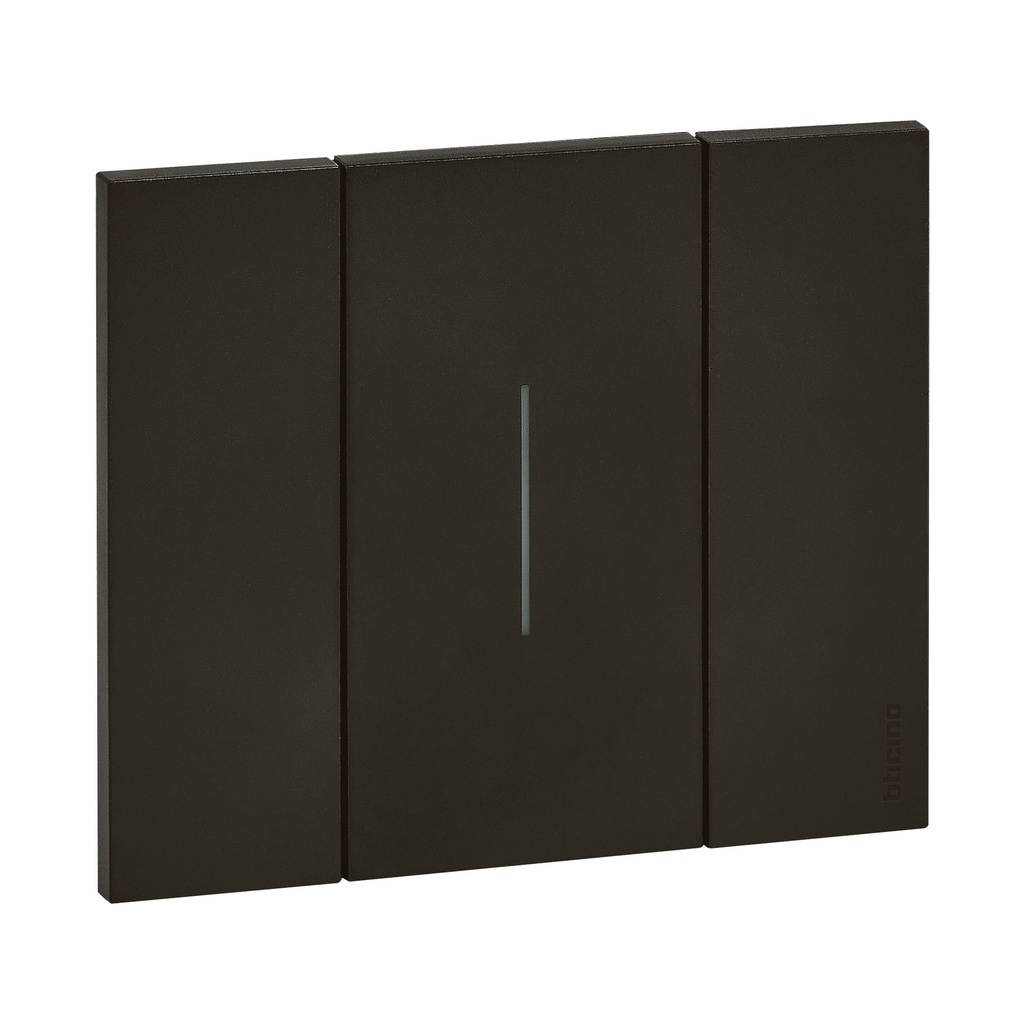 Рамка 2 мод. цвят Черен (Black) Living Now Bticino