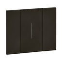 Рамка 2 мод. цвят Черен (Black) Living Now Bticino