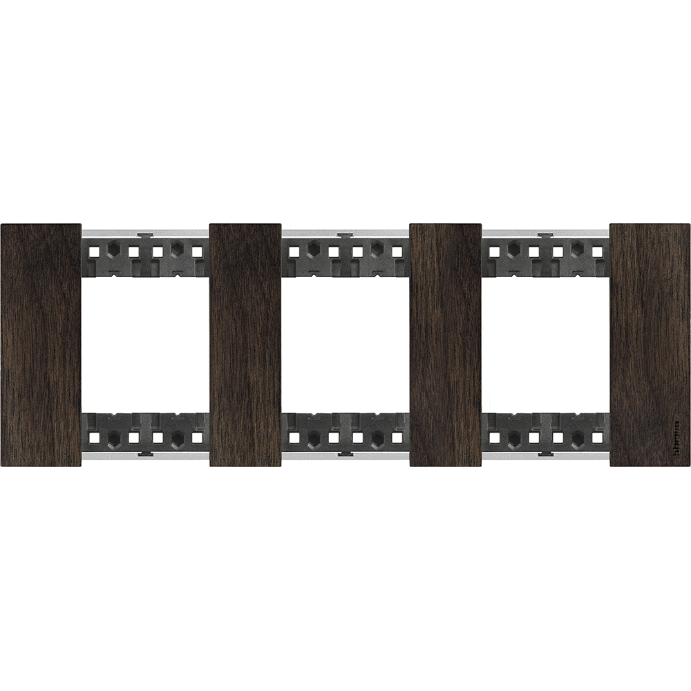 Рамка 3x2 мод. дървена цвят Орех (Walnut) Living Now Bticino