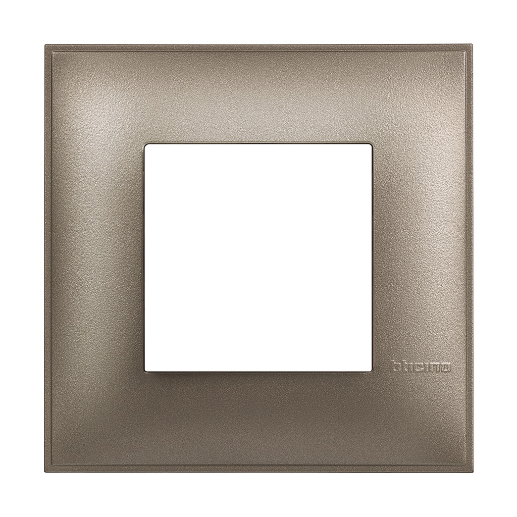 Рамка 2 мод. цвят Титан (Titanium metal) Classia Bticino /блистер/