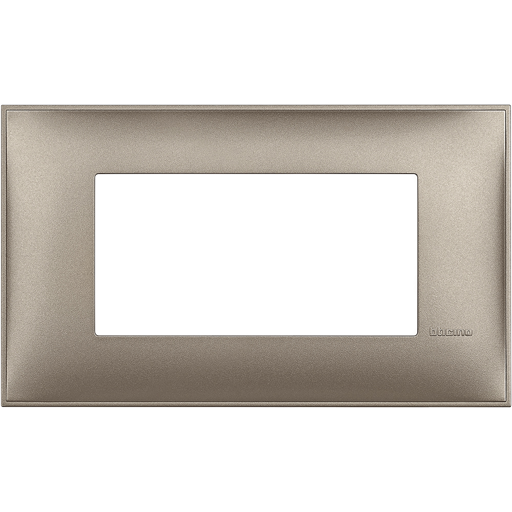 Рамка 4 мод. цвят Титан (Titanium metal) Classia Bticino /блистер/