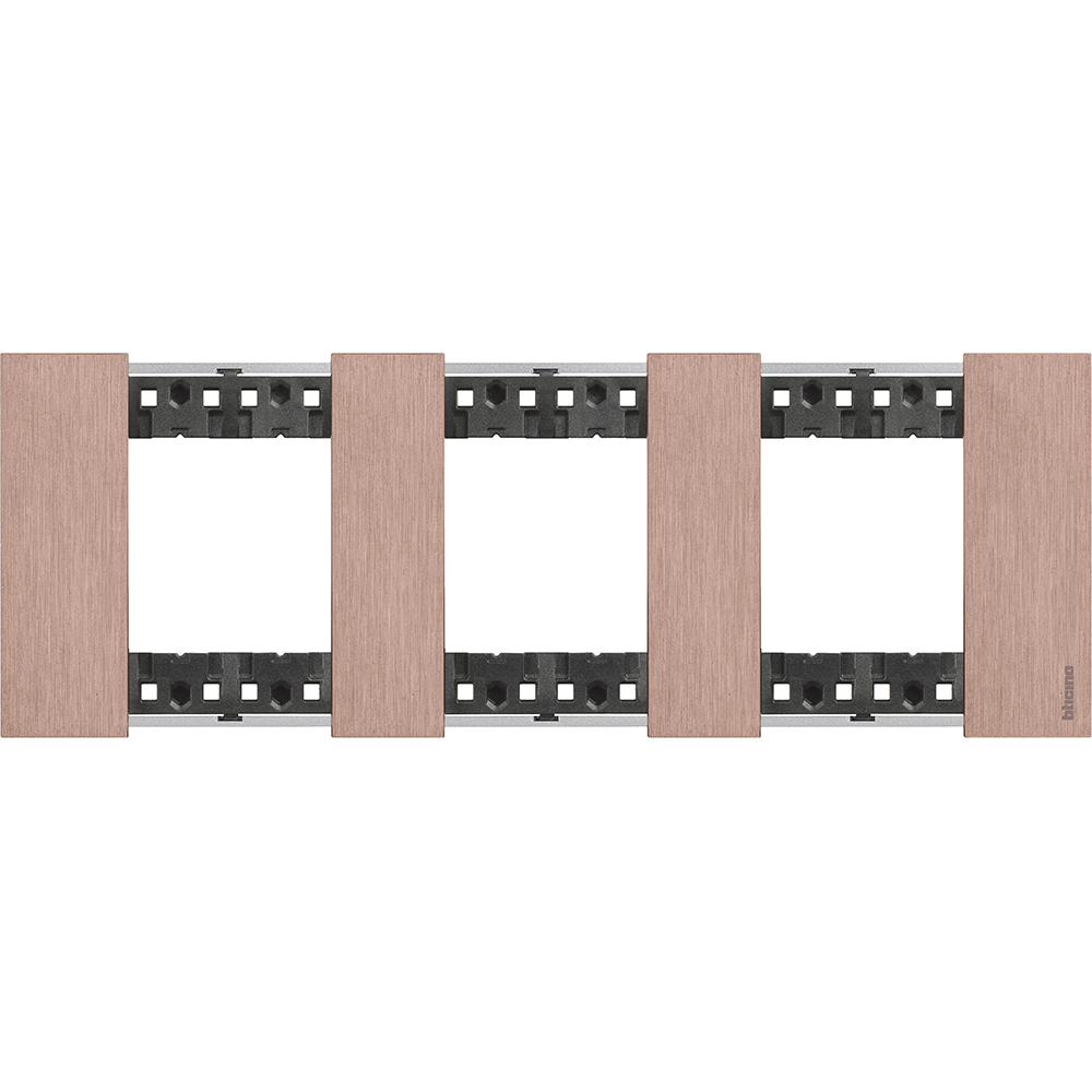 Рамка 3x2 мод. метална цвят Мед (Copper) Living Now Bticino