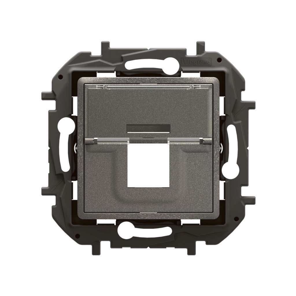 Розетка за RJ45 Keystone цвят Сив Niloe New Legrand