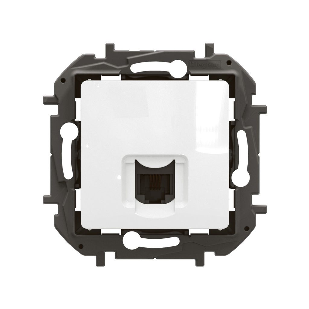 Розетка RJ11 цвят Бял Niloe New Legrand