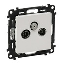 Розетка TV+R+SAT 1.5dB цвят бял Valena Life Legrand