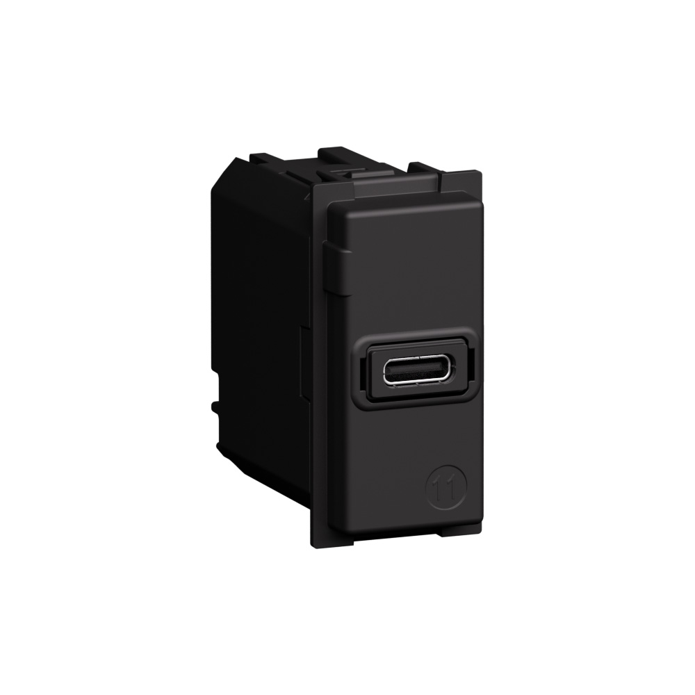 Розетка USB за зареждане тип C Power Delivery 20W 1 мод. Living Now Bticino
