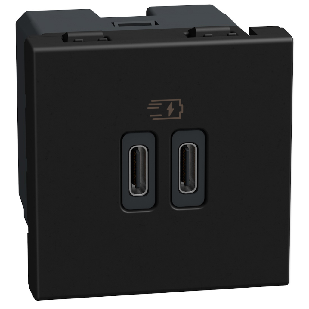 LTN USB БЪРЗО ЗАРЯДНО TYPE C/C 2М ГРАФИТ
