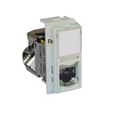 Розетка RJ45 cat.6A STP конектор toolless IDC 1 мод. цвят Бял Living Now Bticino