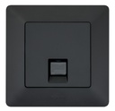 Розетка RJ45 cat.6 UTP цвят черен Valena Life Legrand
