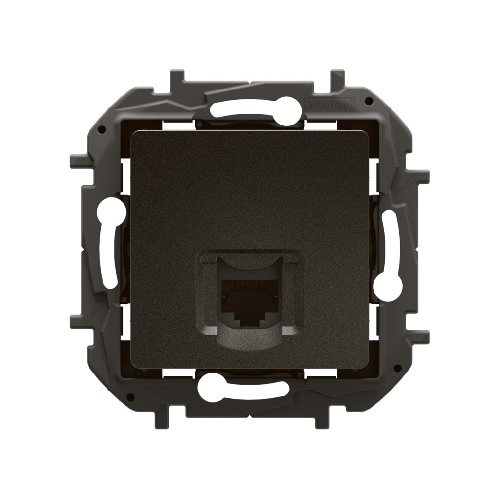 Розетка RJ45 cat.5e UTP цвят Черен Niloe New Legrand