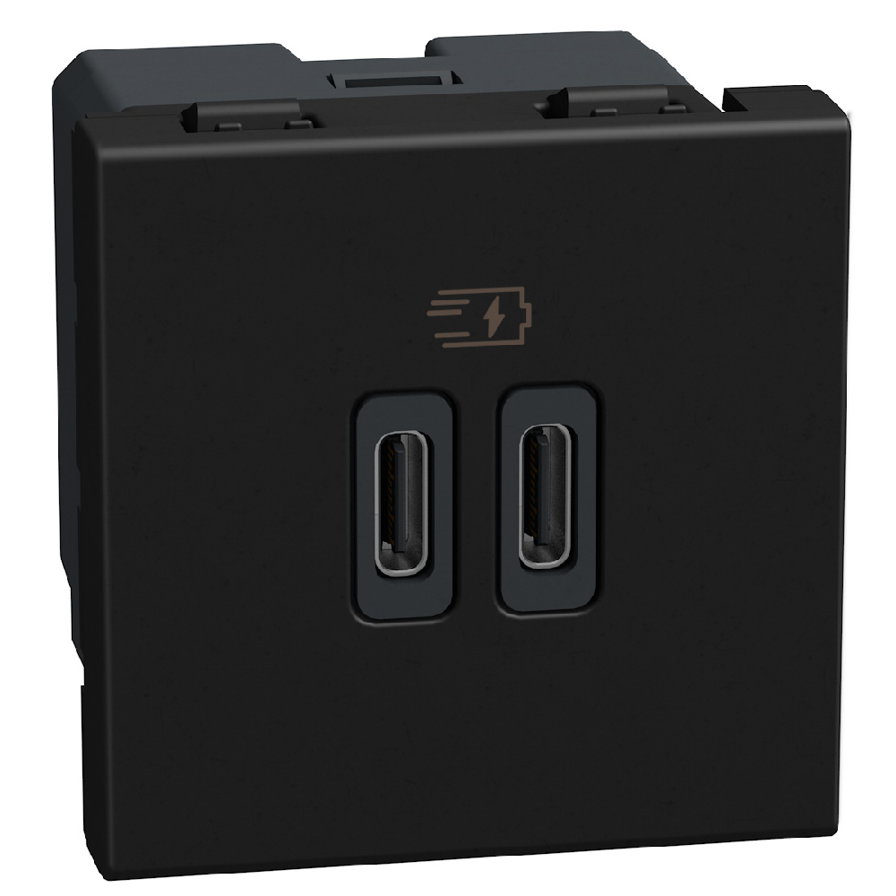 LTN USB ЗАРЯДНО TYPE C/C 2М ГРАФИТ