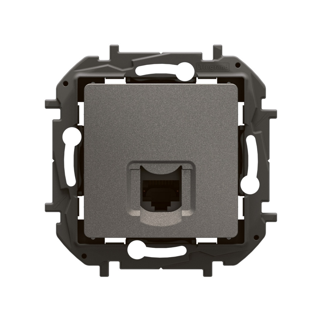 Розетка RJ45 cat.5e UTP цвят Сив Niloe New Legrand