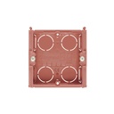 Конзолна кутия за тухлени стени 2 мод. с винтове квадратна дълб.40мм Batibox Legrand