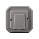 Твърда връзка 16А моноблок за скрит монтаж цвят Сив IP55 Plexo New Legrand