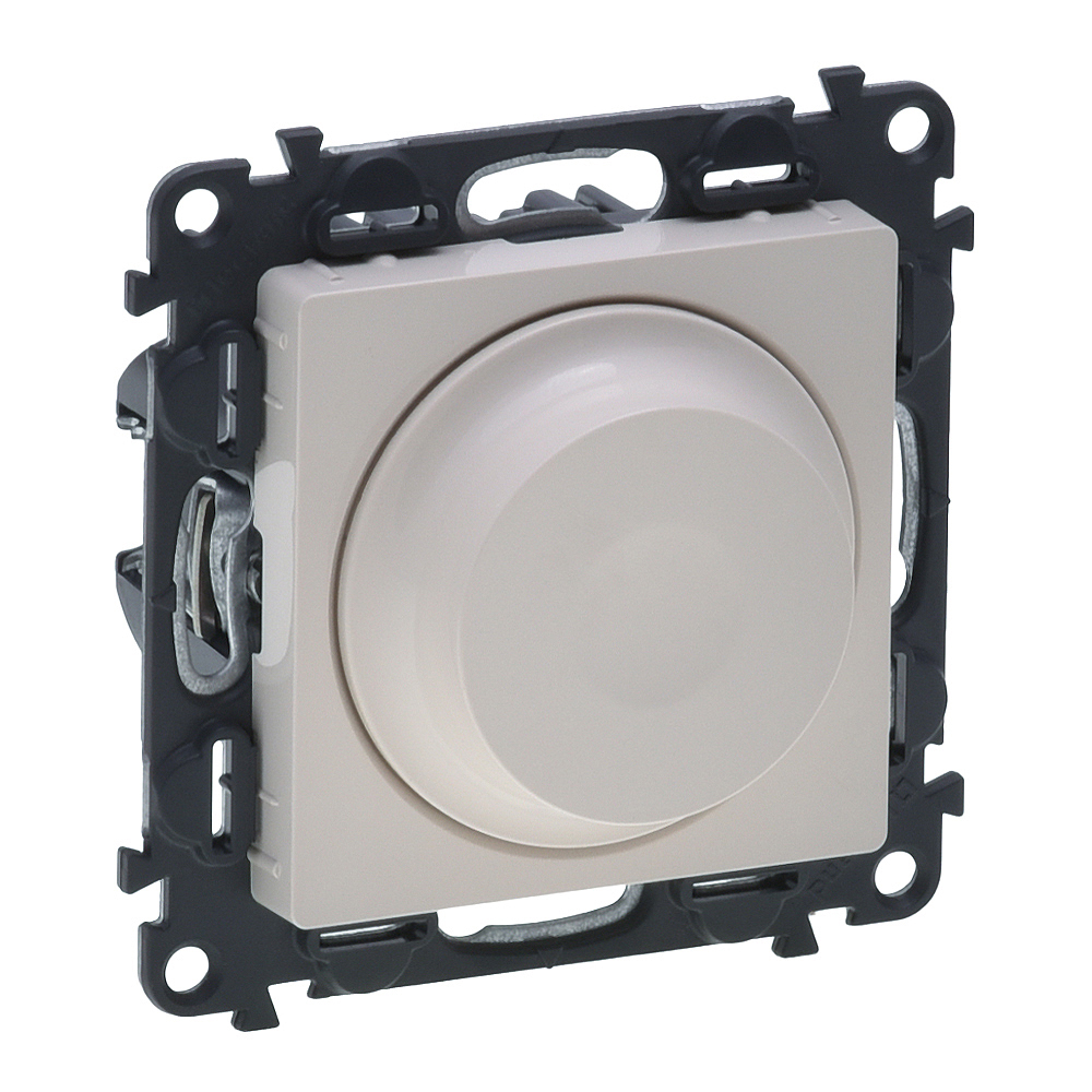 Димер ротативен R=5-300W L=5-300VA LED=5-75W цвят крем Valena Life Legrand
