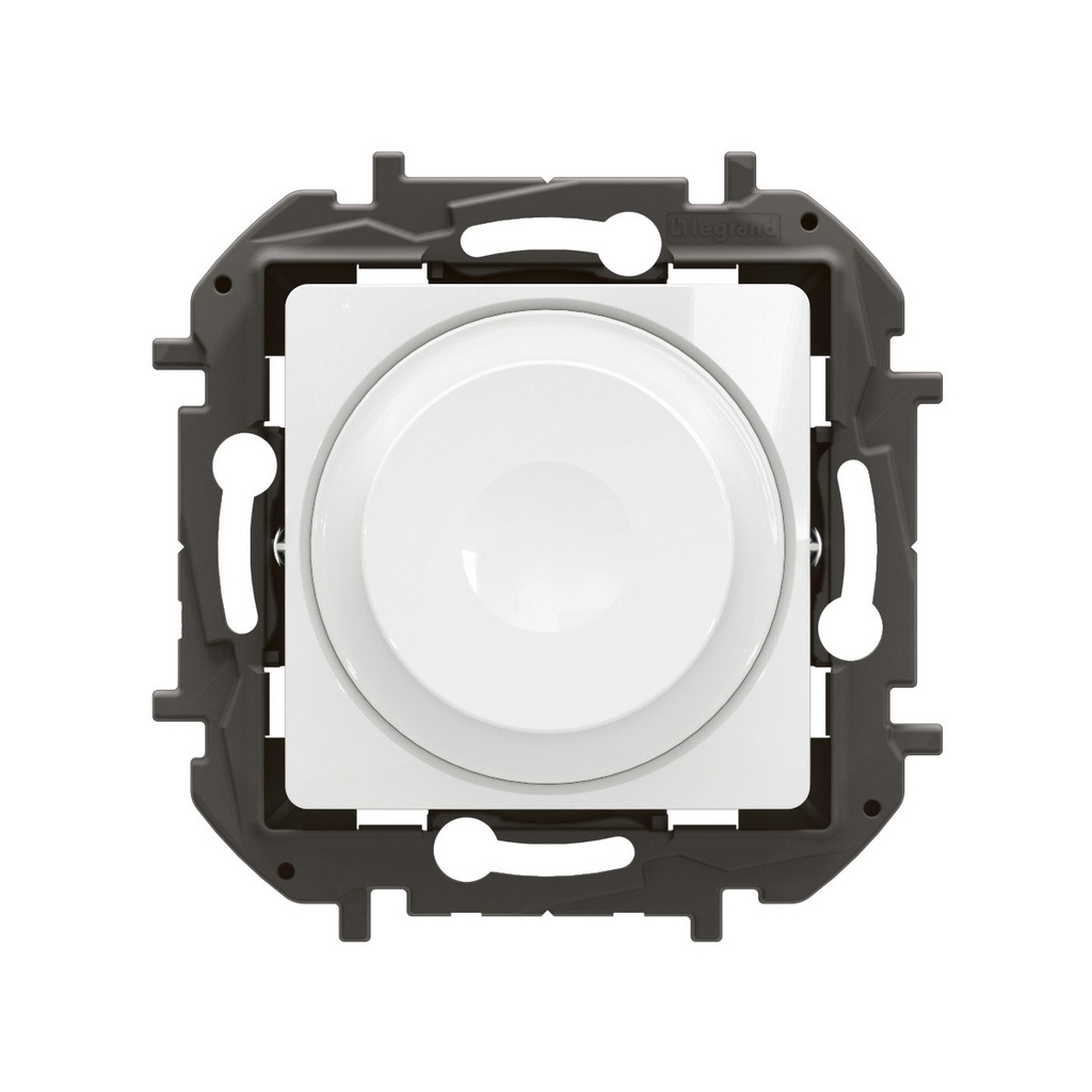 Димер ротативен R=5-300W L=5-300VA LED=5-75VA цвят Бял Niloe New Legrand