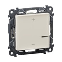 Димер бутонен R=3-400W L=3-400VA LED=3-125VA цвят крем Valena Life Legrand