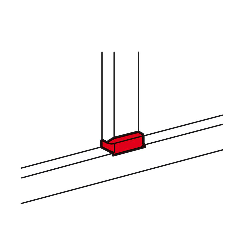 Т-разклонение за капак 65мм DLP Legrand