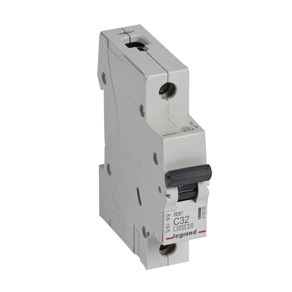 Автоматичен прекъсвач RX3 1P 32A крива С 6kA Legrand