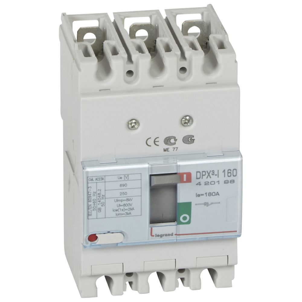 Товаров прекъсвач DPX3-I 160 3P 160A Legrand