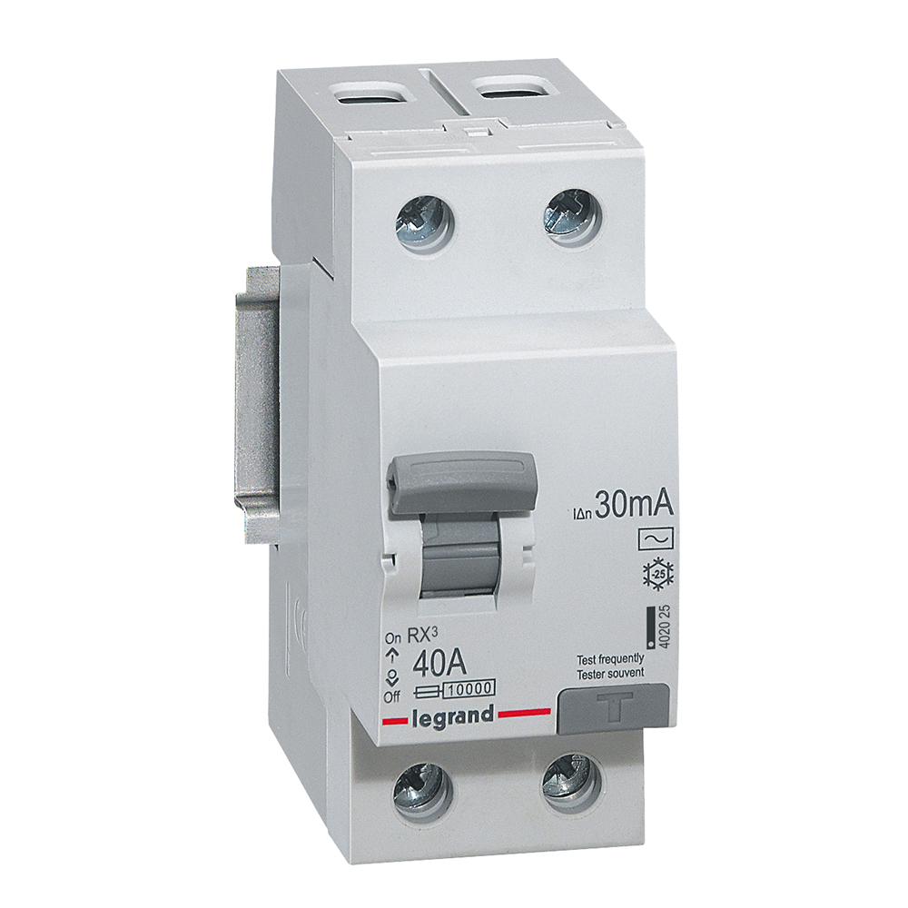 ДТЗ 2P 40A 30mА серия RX3 ID тип AC Legrand