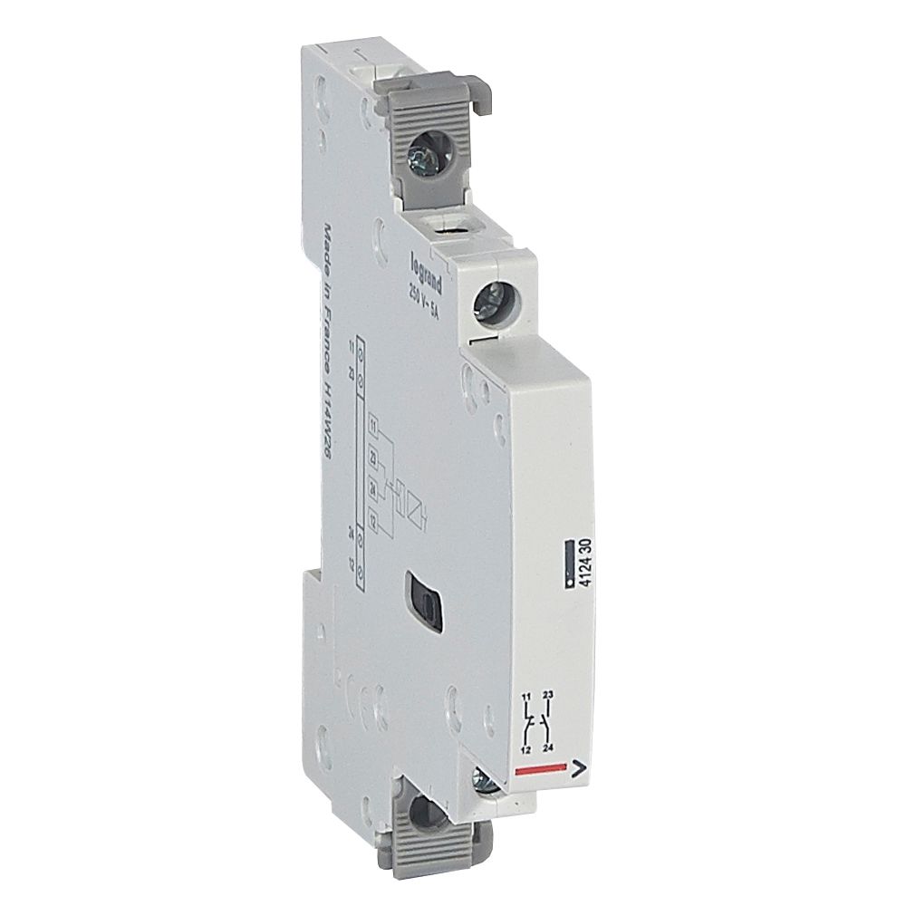 Сигнален контакт 1NO+1NC 5A CX3 към контактори 16...25А Legrand