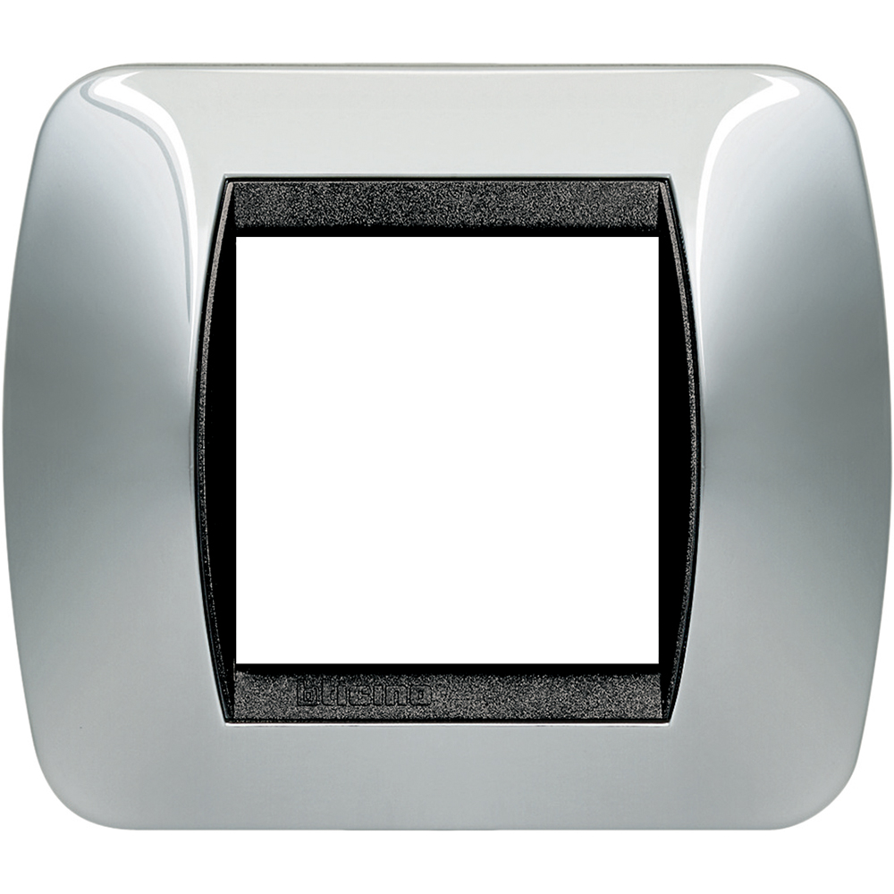 Рамка 2 модула Light titanium LL International Bticino