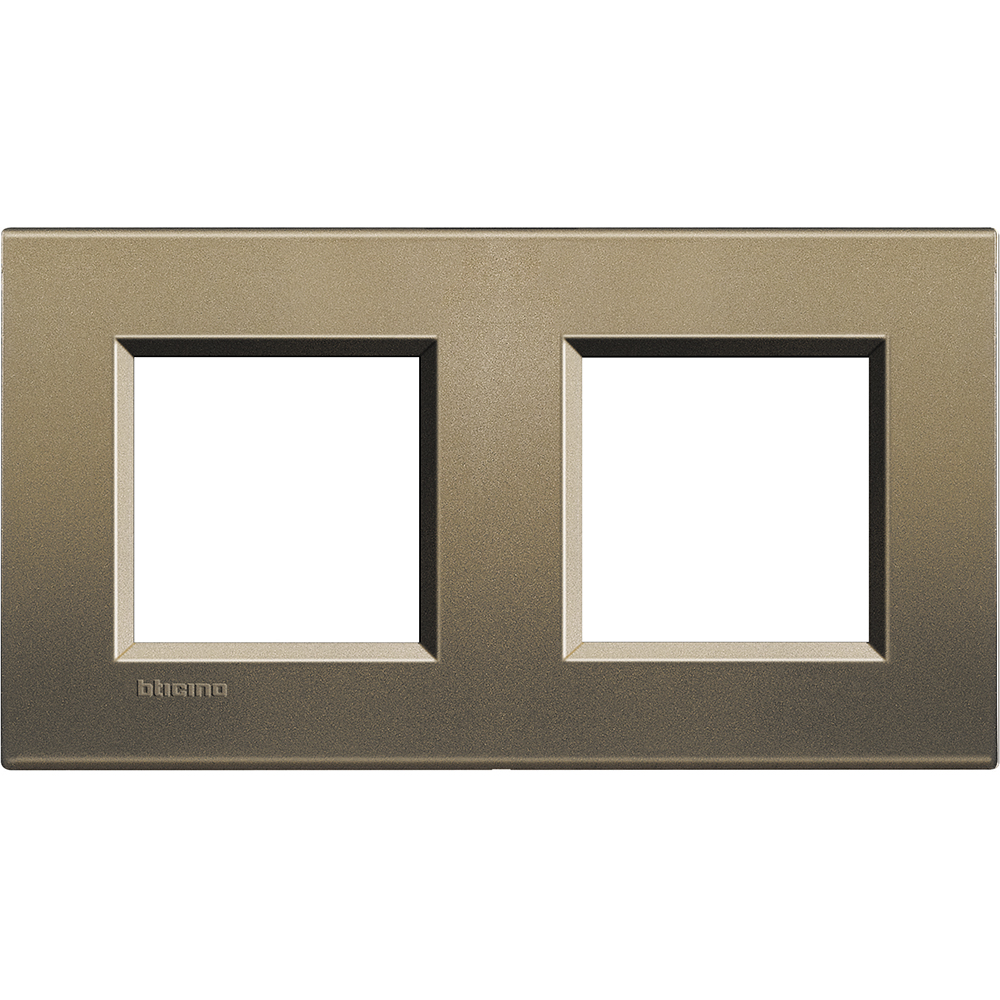 Рамка 2х2 модула метална правоъгълна Square LL Bticino