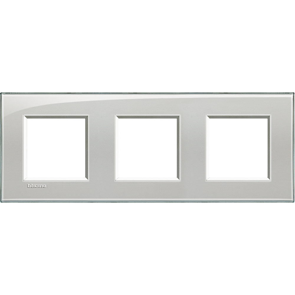 Рамка 3х2 модула правоъгълна Cold grey LL Bticino