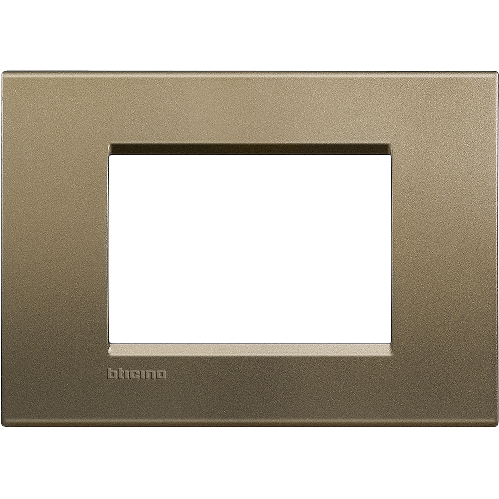 Рамка 3 модула метална правоъгълна Square LL Bticino