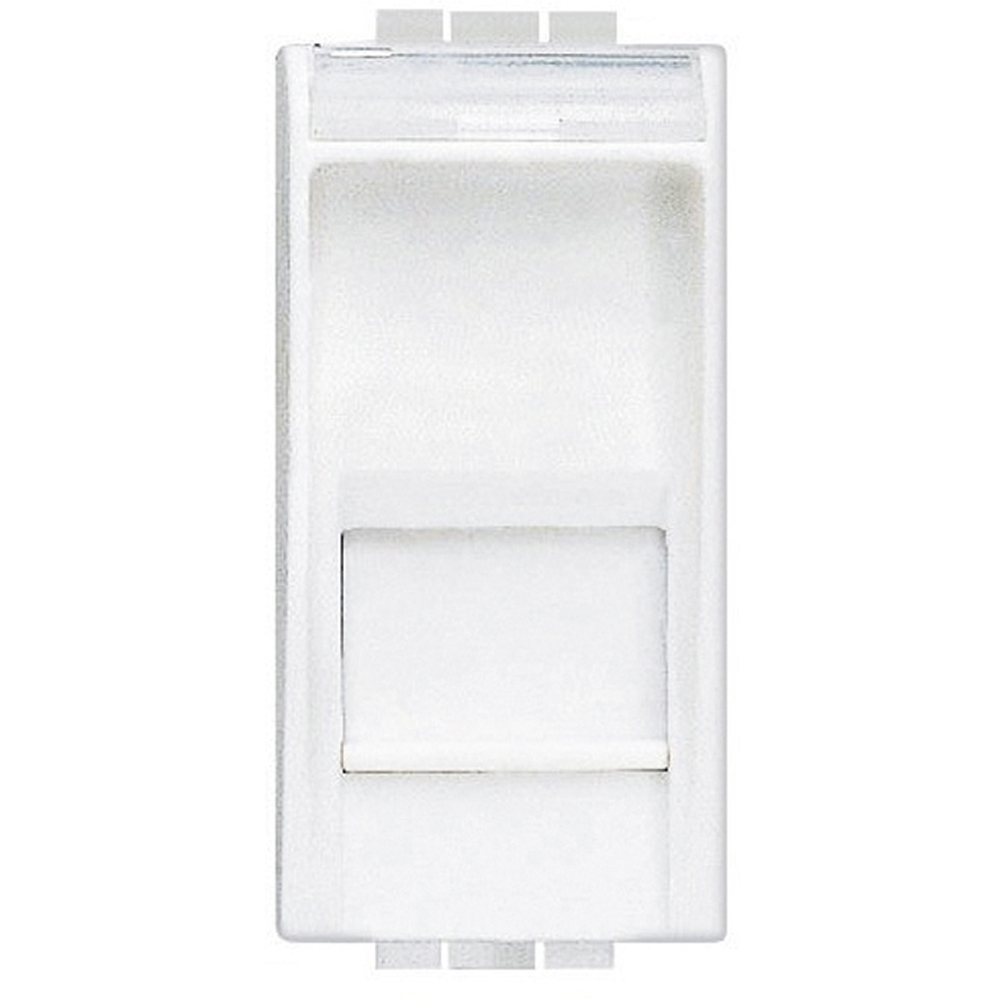 Розетка RJ45 cat.6 UTP конектор toolless IDC 1 модул цвят Бял LL Bticino