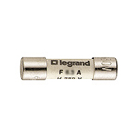 Стопяем цилиндричен предпазител 5A 5x20мм Legrand