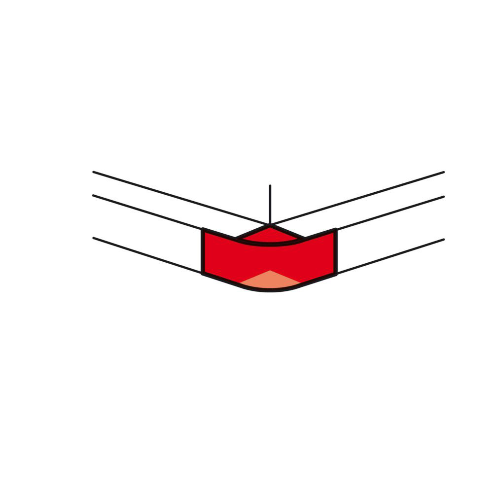 Външен ъгъл Al 90° 50х105мм DLP Legrand