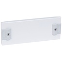 Лицев панел плътен за табло метално XL3 400 H100mm Legrand