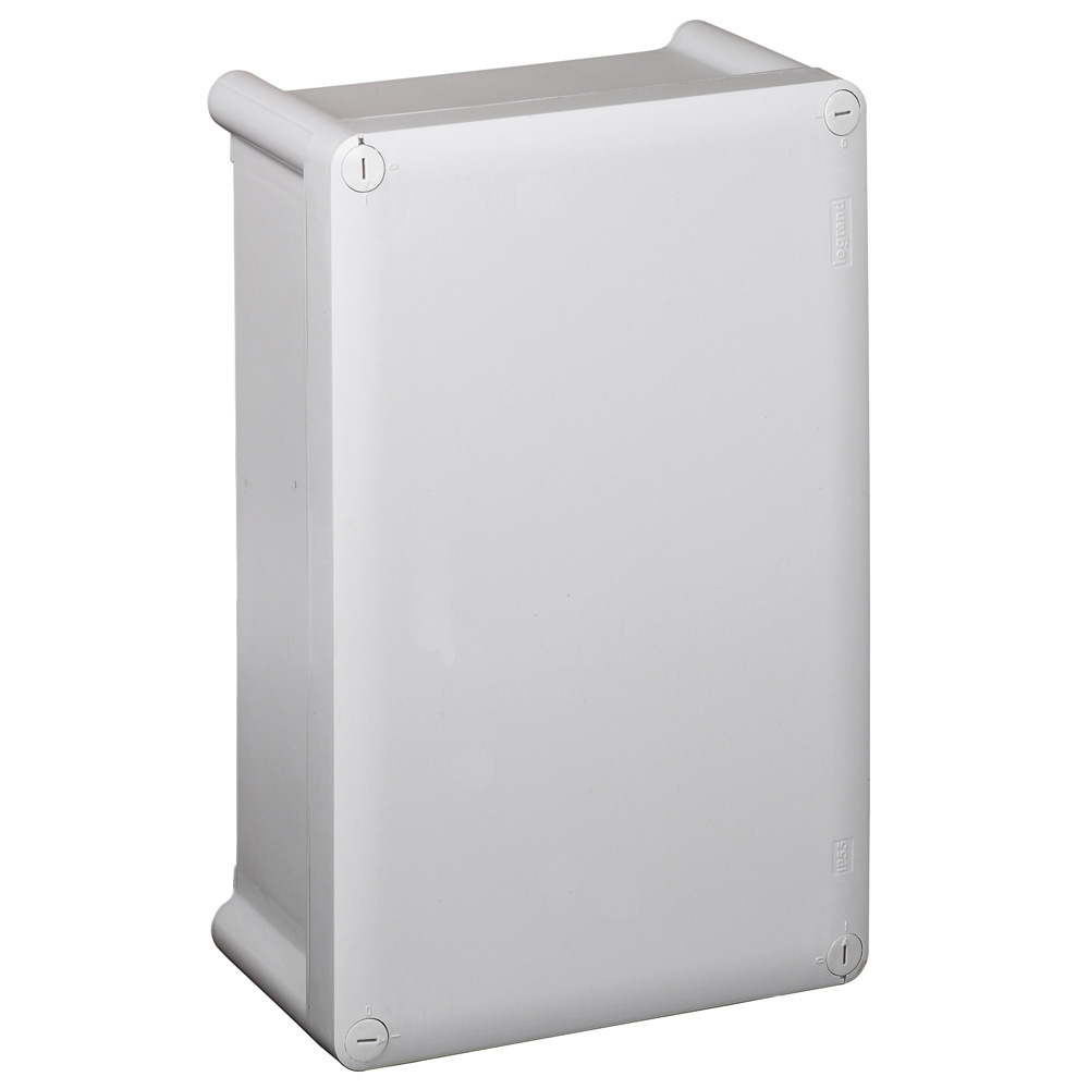 Разклонителна кутия открит монтаж 155x110x74мм IP55 плътен капак Legrand