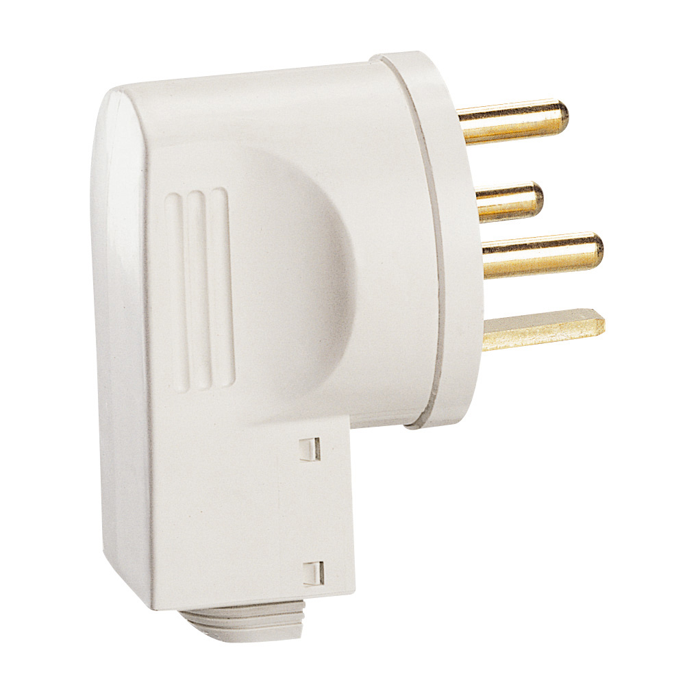 Щепсел френски стандарт 3P+E 20A цвят Бял Plexo Legrand