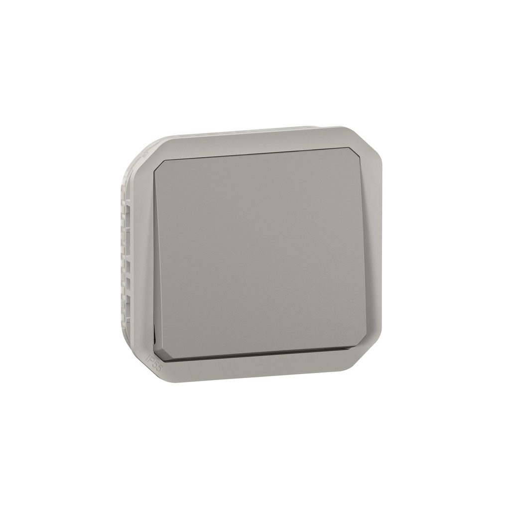 Бутон механизъм цвят Сив IP55 Plexo New Legrand