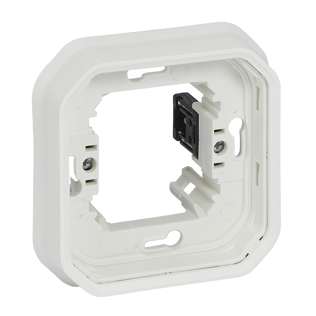 Рамка за скрит монтаж със скоби цвят Бял IP55 Plexo New Legrand