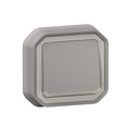 Бутон с подсветка моноблок за скрит монтаж цвят Сив IP55 Plexo New Legrand