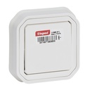 Девиаторен ключ моноблок за скрит монтаж цвят Бял IP55 Plexo New Legrand