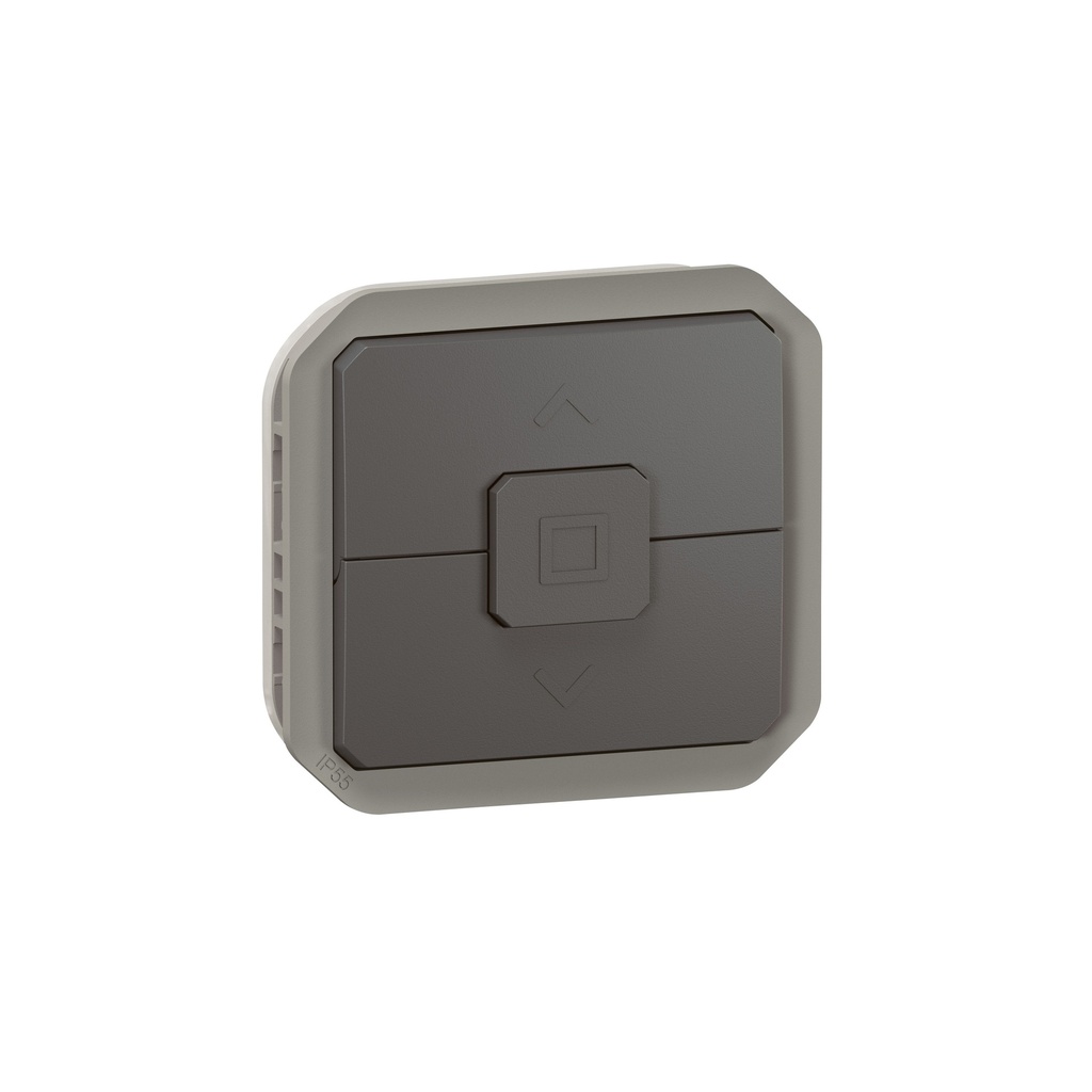Ключ за щори механизъм цвят Антрацит IP55 Plexo New Legrand