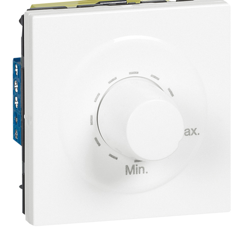 Атенюатор 100V - 25W 2 модула цвят бял Mosaic Legrand