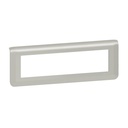 Лицева рамка 8 модула цвят алуминий Mosaic NEW Legrand
