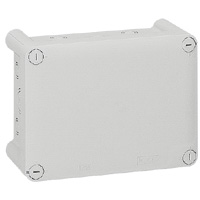 Разклонителна кутия открит монтаж 220x170x86мм без отвори IP55 цвят Сив Plexo Legrand