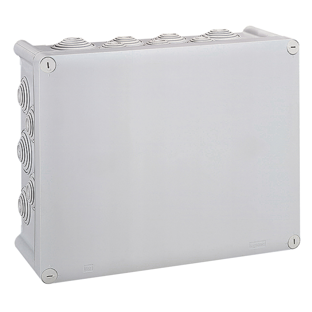 Разклонителна кутия открит монтаж 360x270x124мм IP55 цвят Сив Plexo Legrand