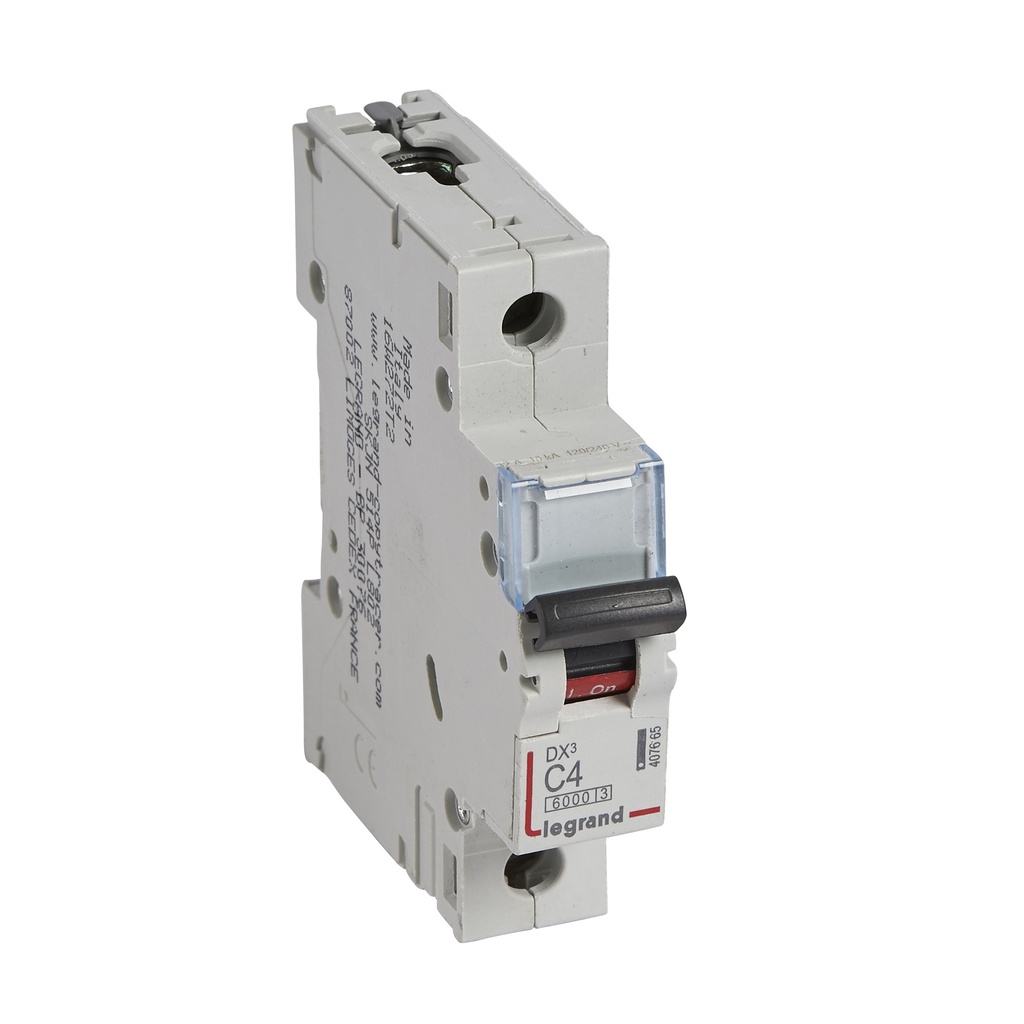 Автоматичен прекъсвач DX3 1P 4A крива С 6kA Legrand