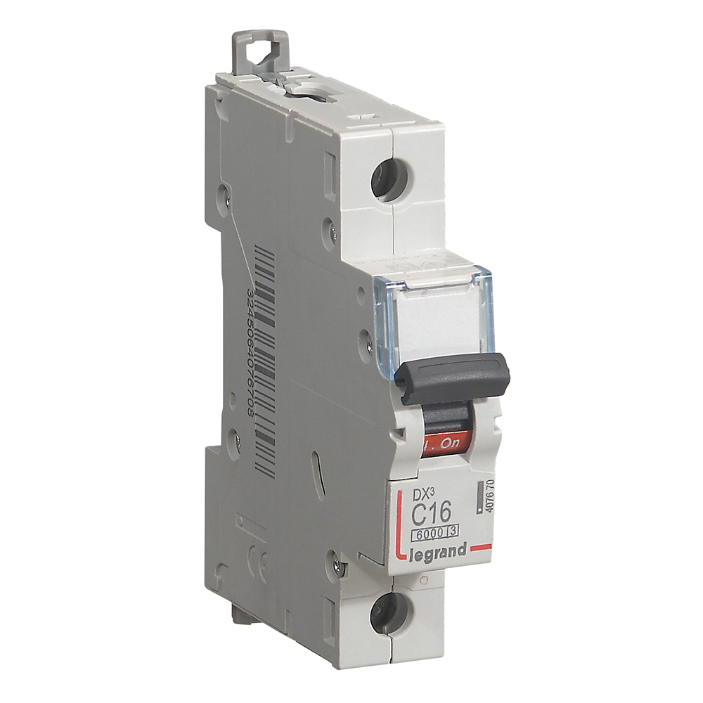 Автоматичен прекъсвач DX3 1P 16A крива С 6kA Legrand